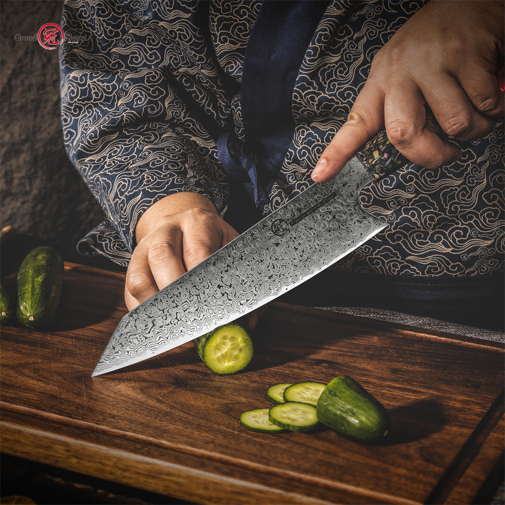Damascus Steel Kitchen Chef Knife