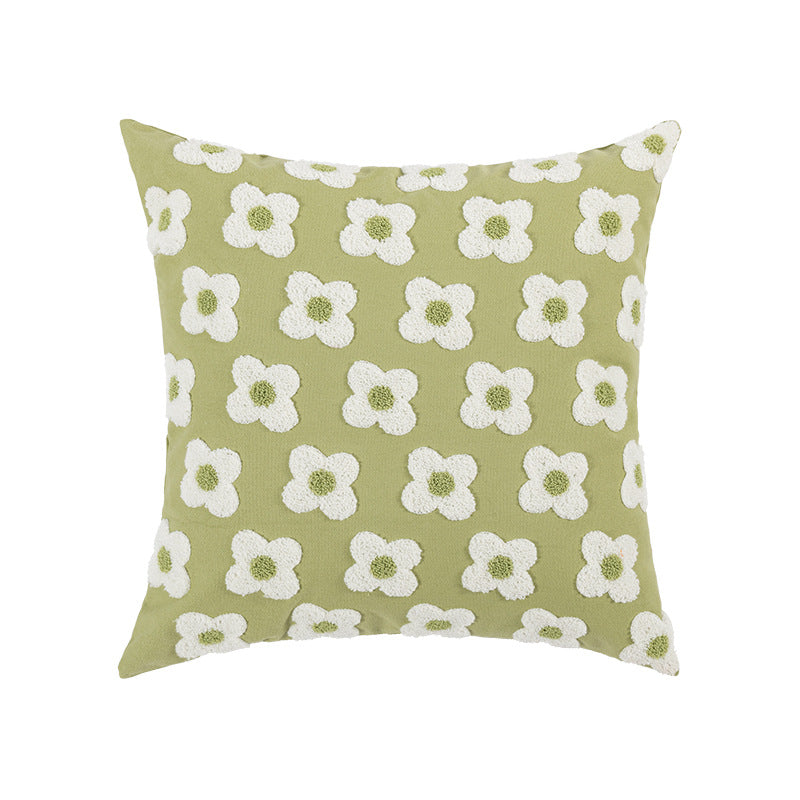 Embroidery Decorative Pillow Cover