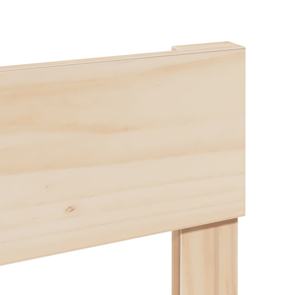 Solid Pine Wood Bed