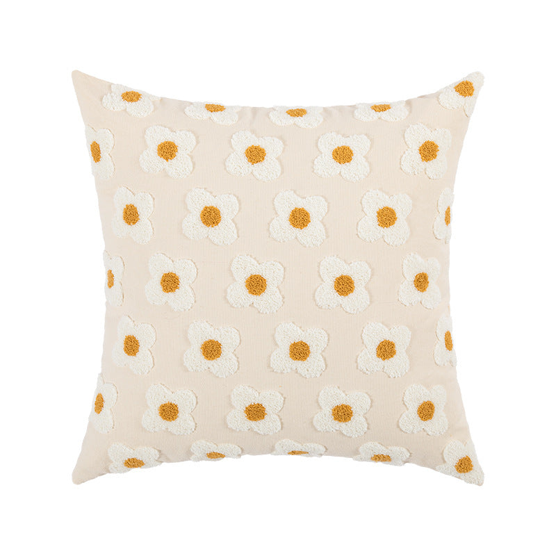 Embroidery Decorative Pillow Cover