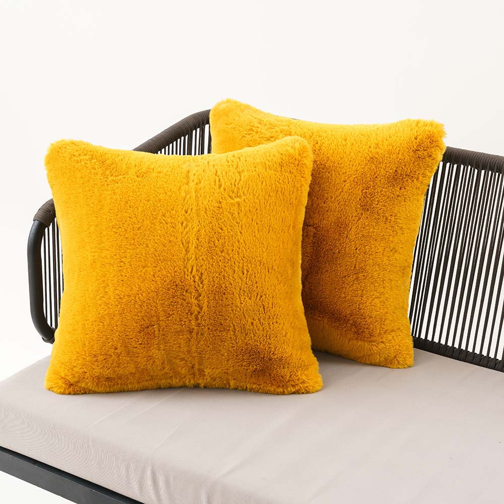 Yellow Throw Pillow Cover