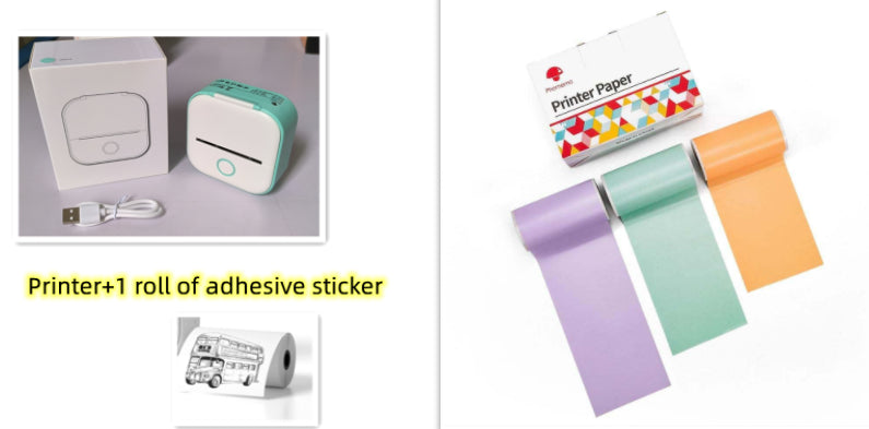 Mini Bluetooth Label Printer
