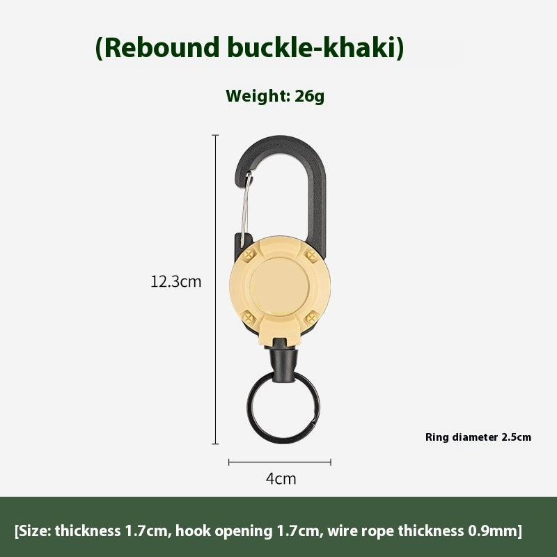 Retractable Tactical Gear Clip