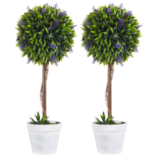 Artificial Topiary Tree Set