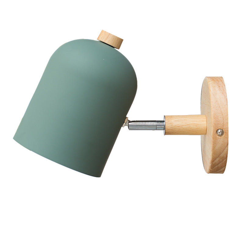 Minimalist Wooden Wall Lamp