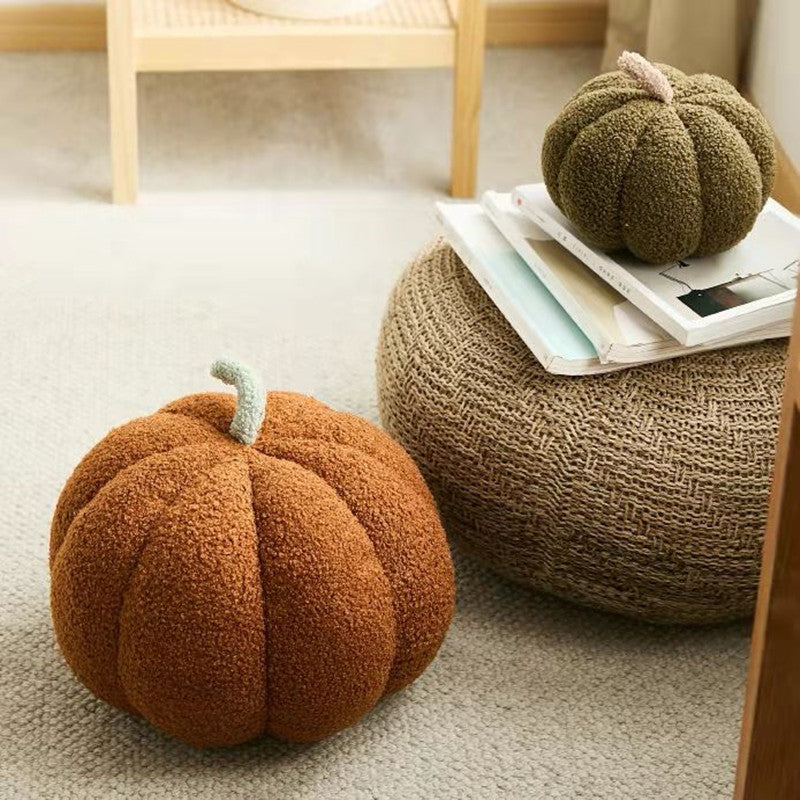 Plush Pumpkin Pillow
