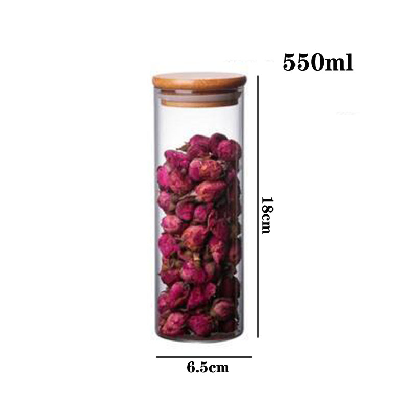 Glass Storage Jar Set