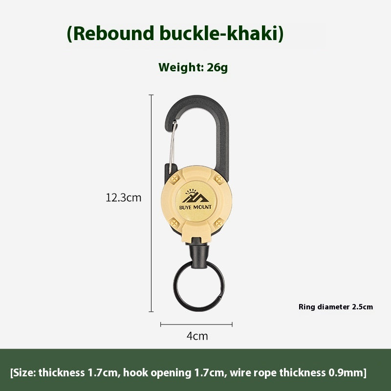 Retractable Tactical Gear Clip