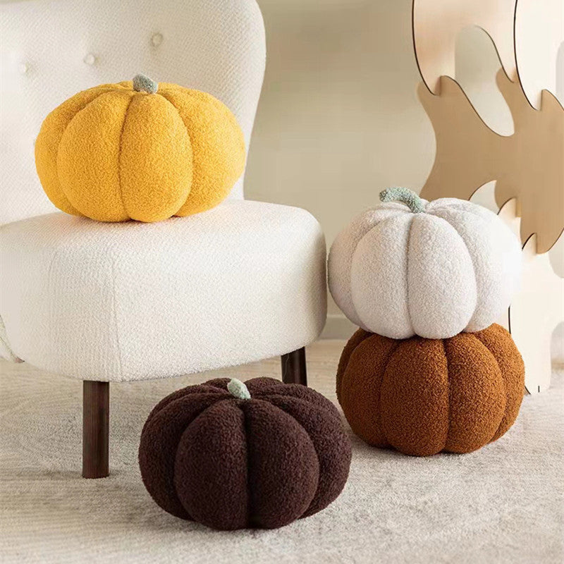 Plush Pumpkin Pillow