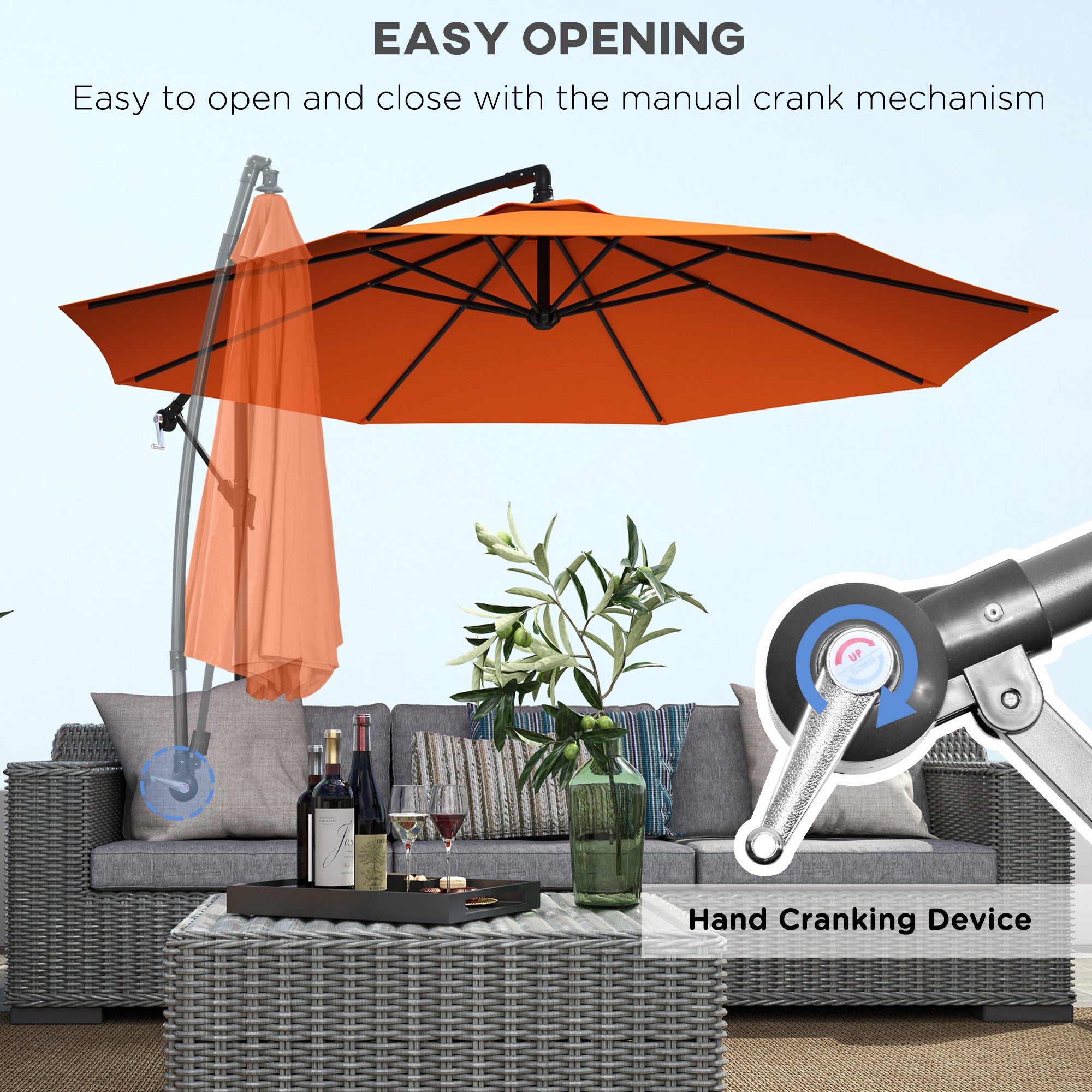 3M Garden Patio Umbrella