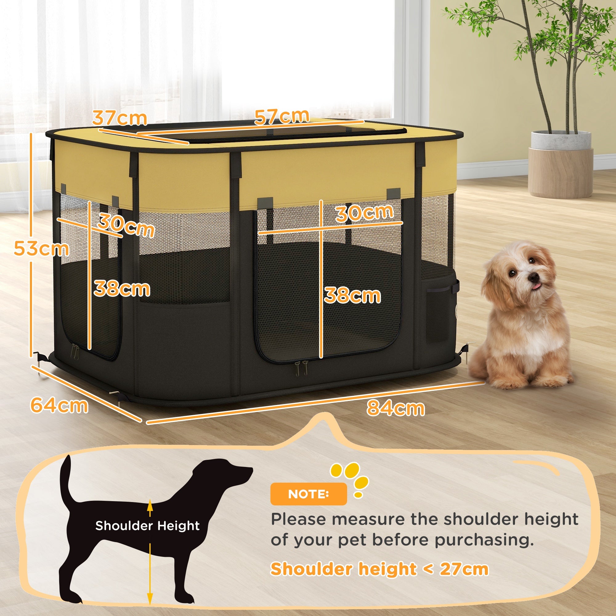 Foldable Dog Playpen