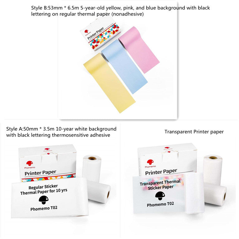 Mini Bluetooth Label Printer