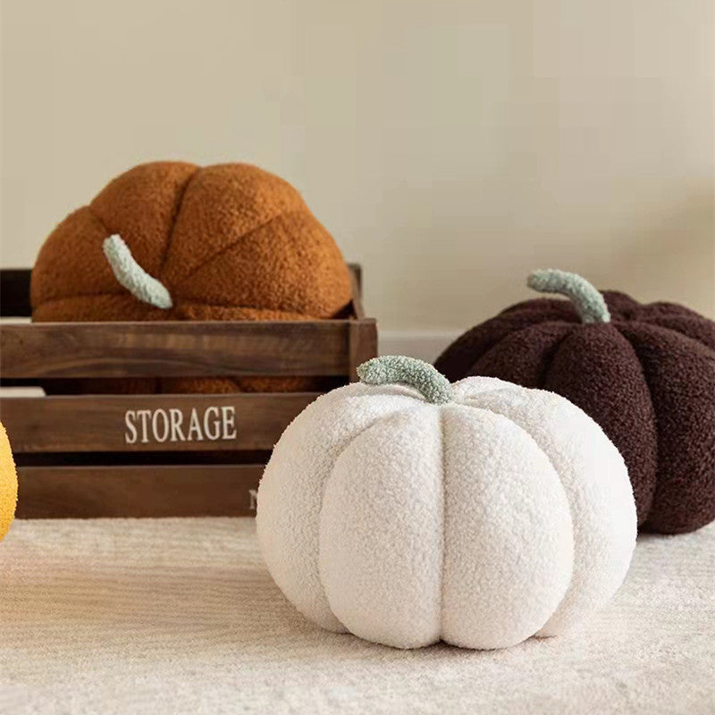 Plush Pumpkin Pillow