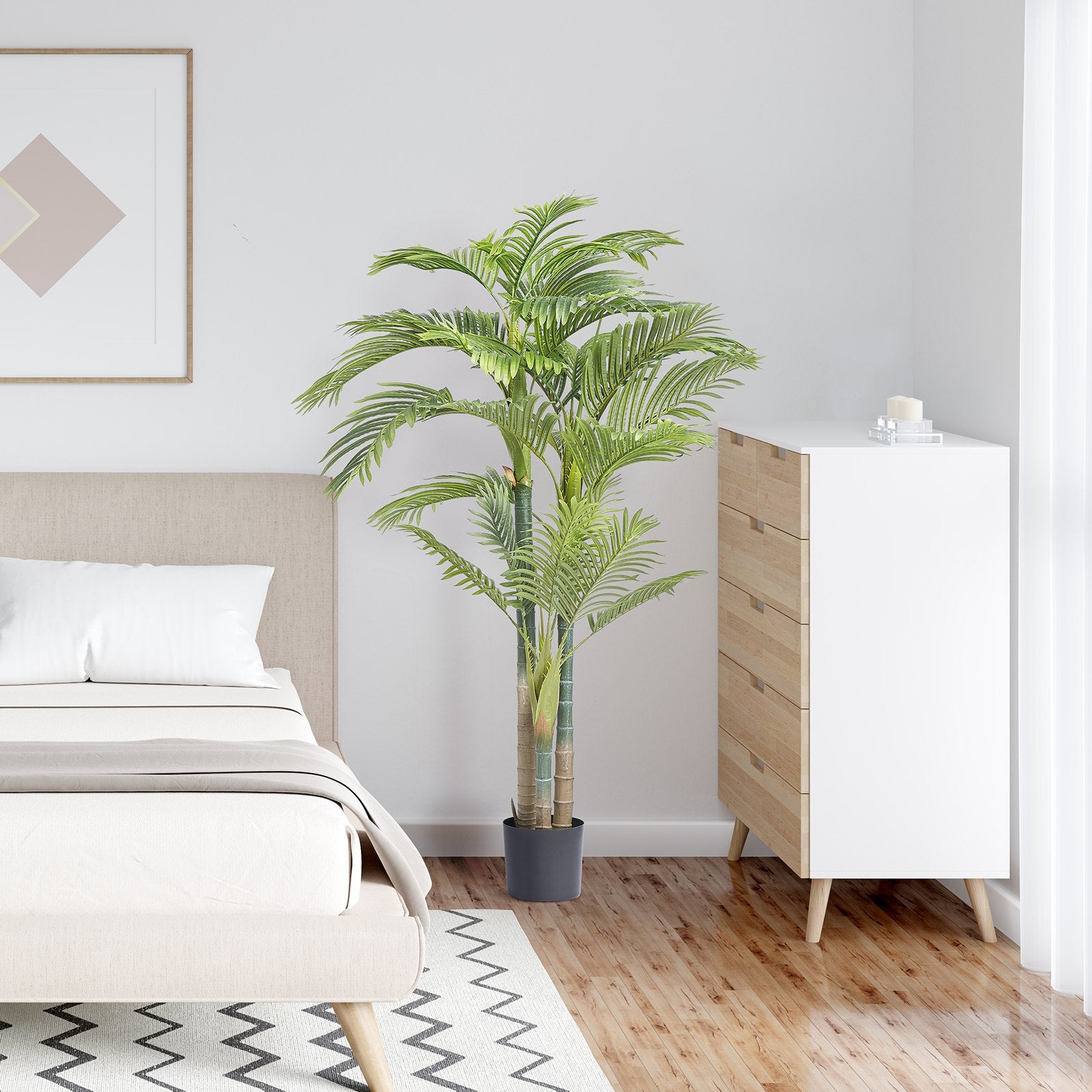 6.5FT Gold Cane Palm