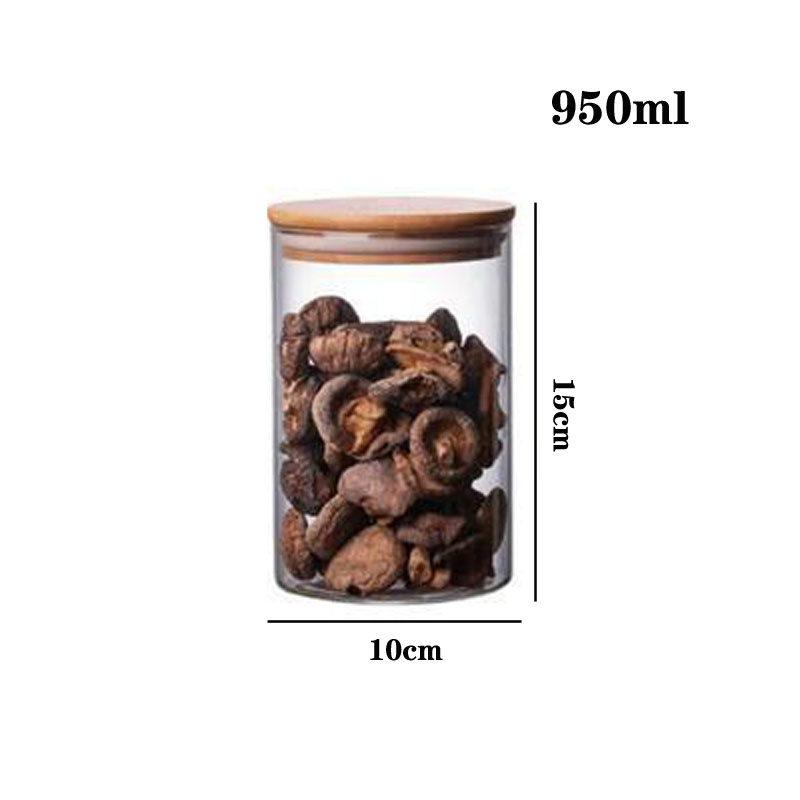 Glass Storage Jar Set