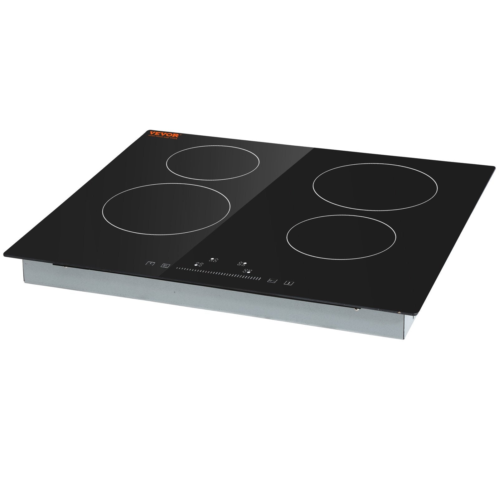 4-Burner Electric Glass Cooktop
