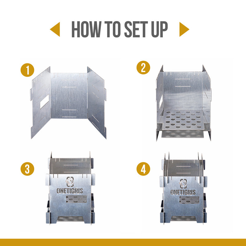 Portable Titanium Camping Stove