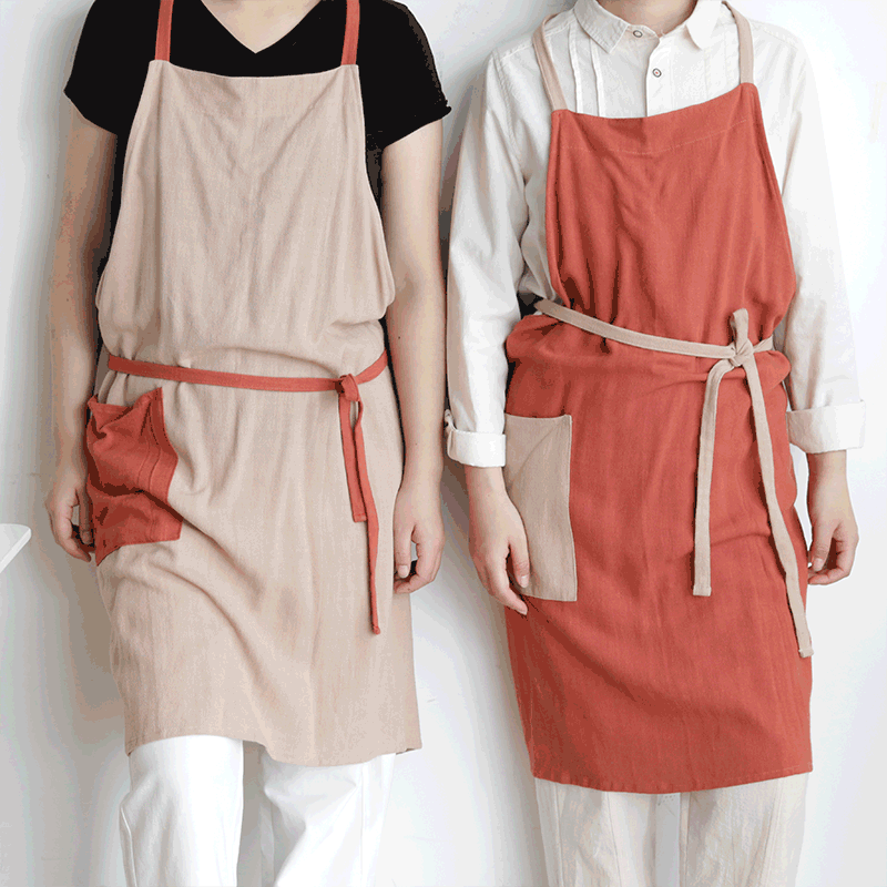 Adjustable Cotton Kitchen Apron