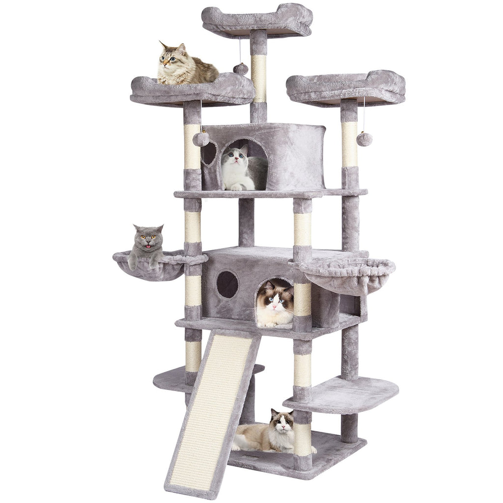 68” Multi-Level Cat Tree Tower