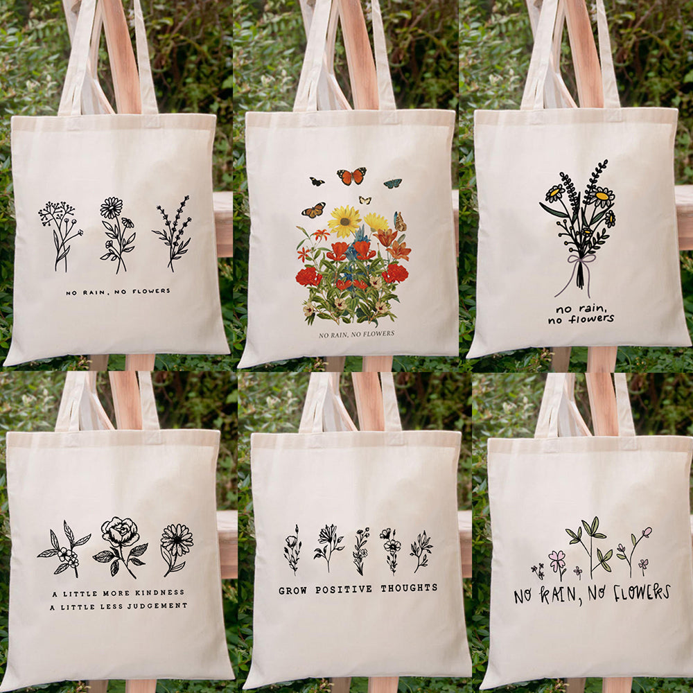 Canvas Shopping Tote Bag