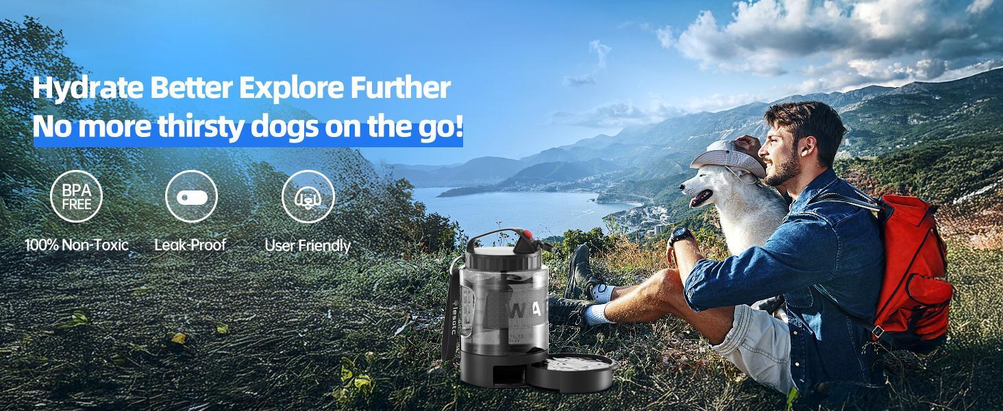 Portable Dog Travel Water Bowl