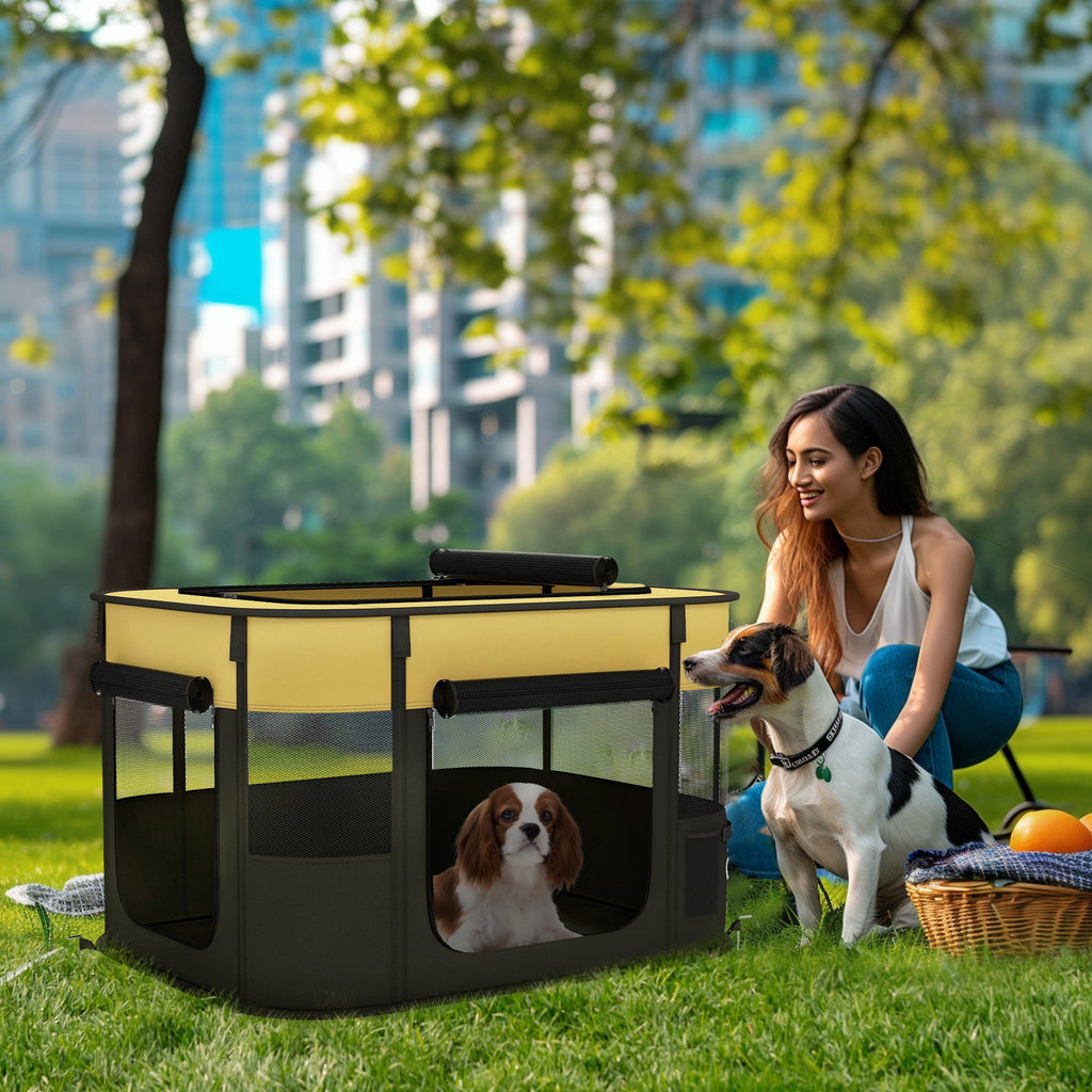 Foldable Dog Playpen