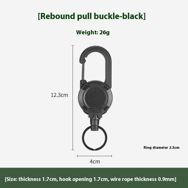 Retractable Tactical Gear Clip