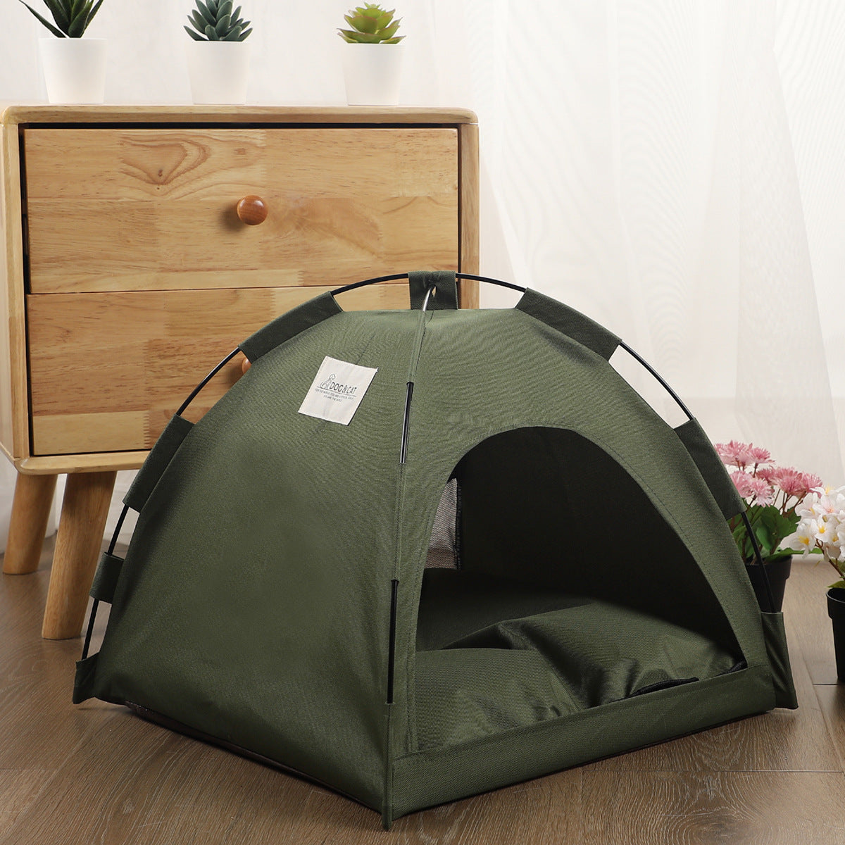 Cooling Pet Tent Bed