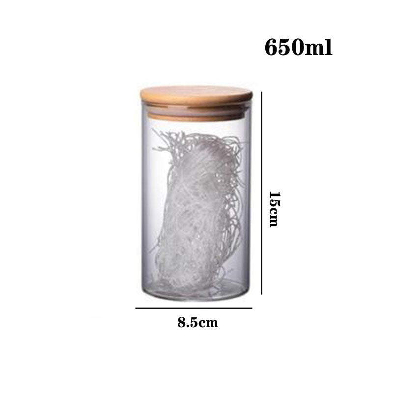 Glass Storage Jar Set