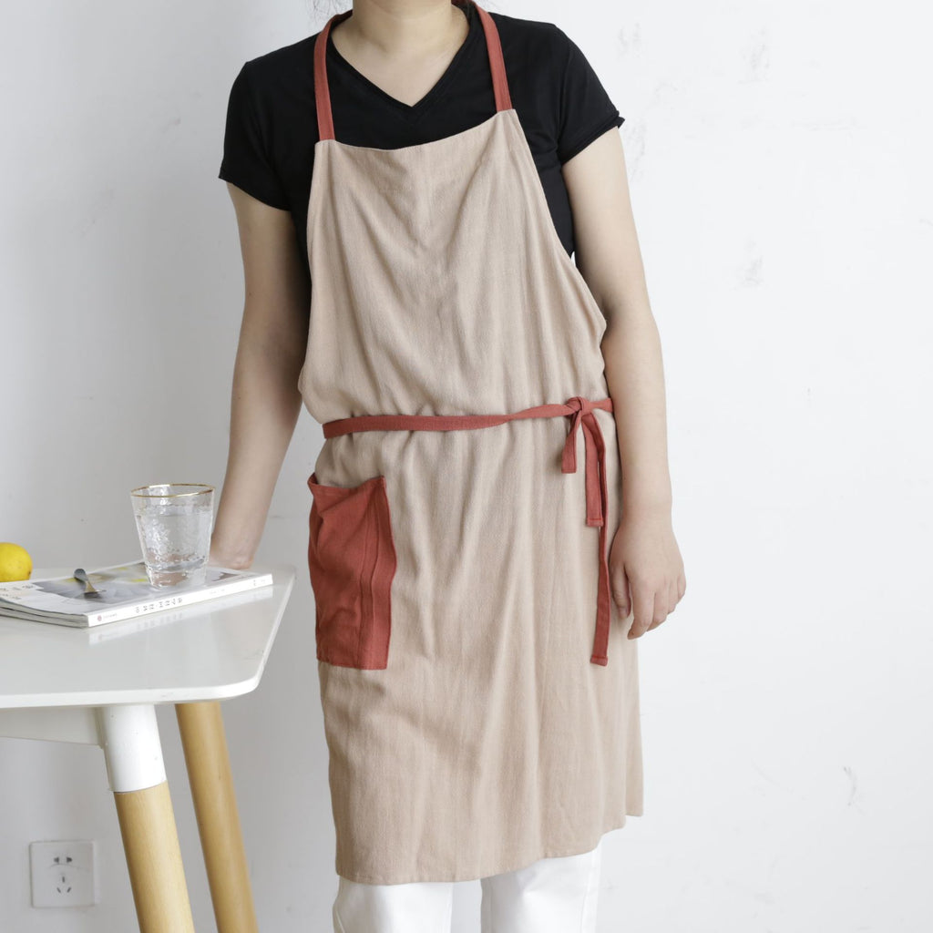 Adjustable Cotton Kitchen Apron